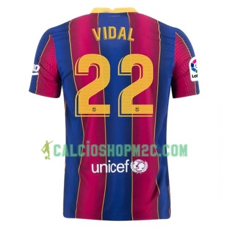 FC Barcellona Arturo Vidal 22 Maglia Prima 2020/2021 Manica Corta
